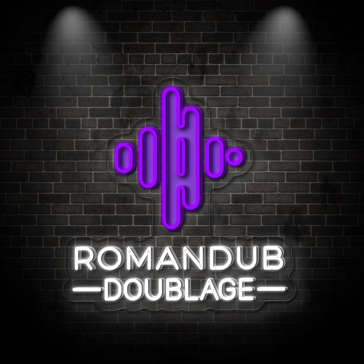 Neon "ROMANDUB"