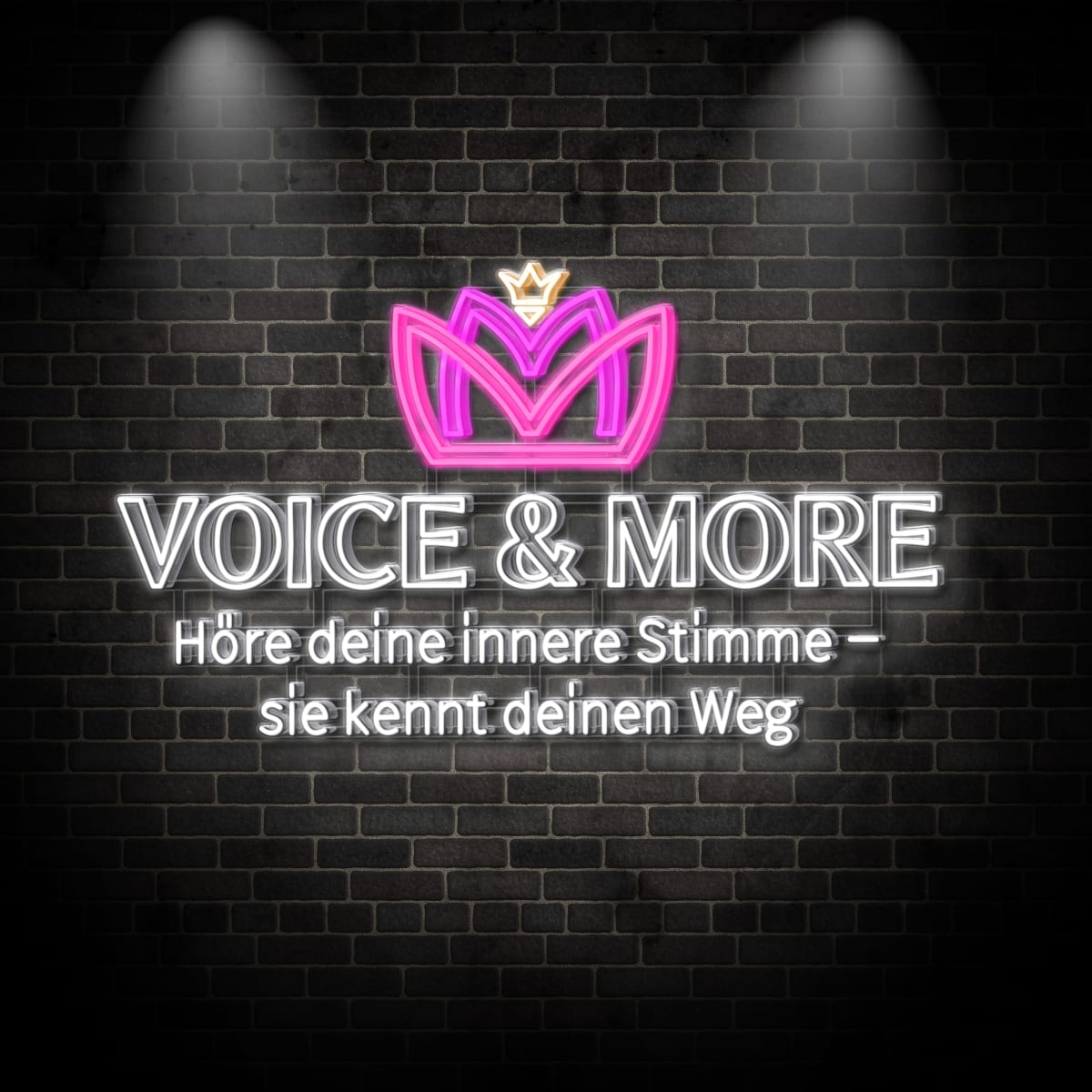 Neon "VOICE&MORE"