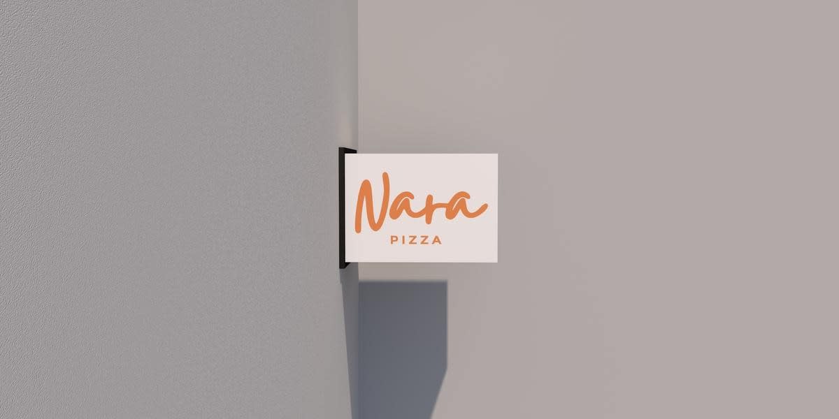 Enseigne Led 3D "Nara pizza"
