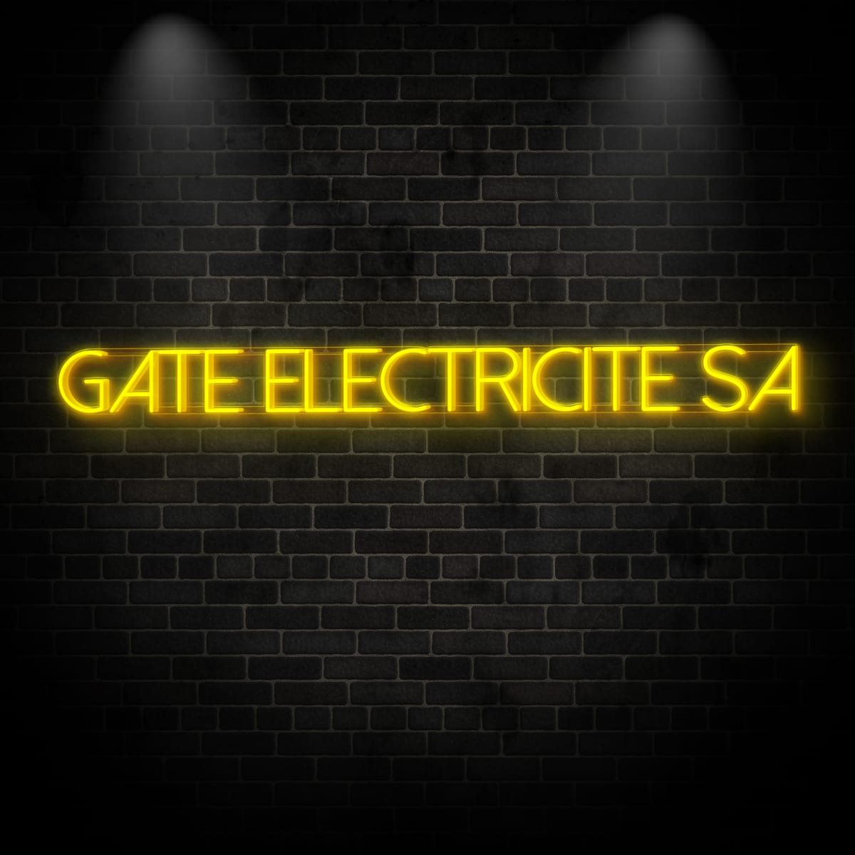 Neon "GATE ELECTRICITE SA 2"