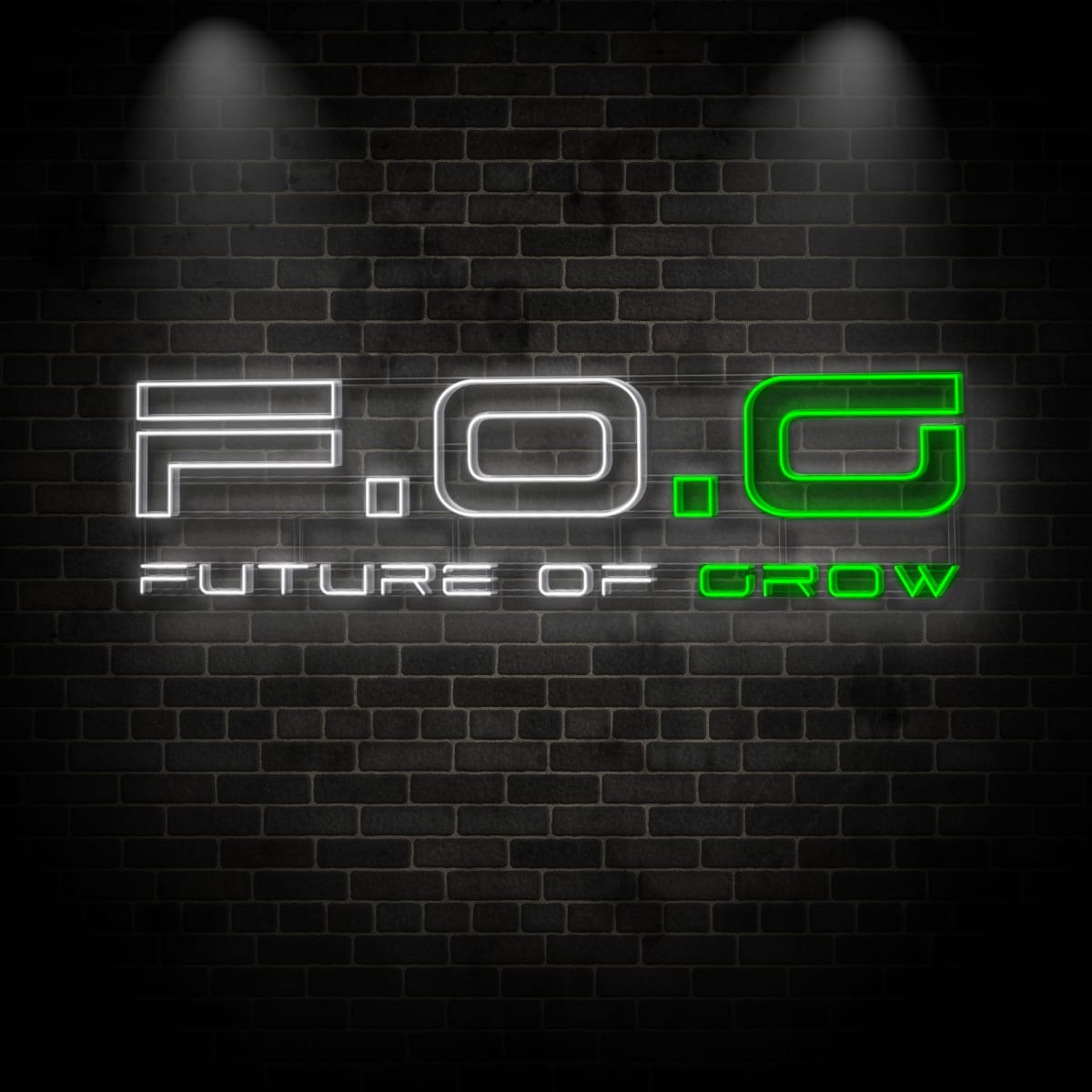 Neon "FOG FUTURE OF GROW 3"