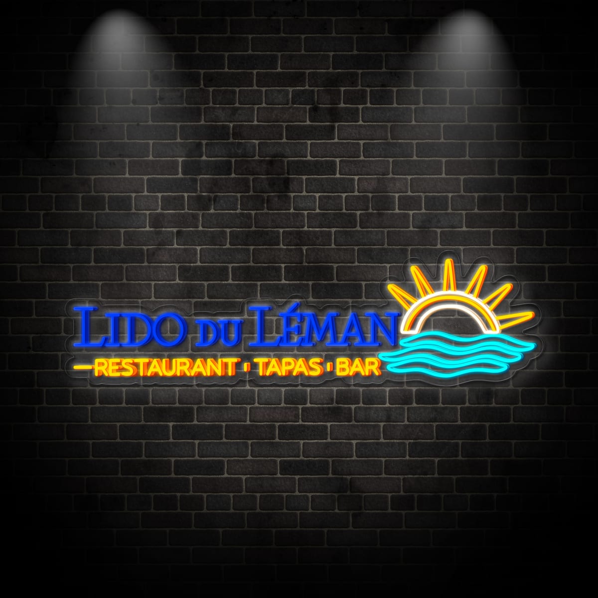 Neon "LIDO DU LEMAN"