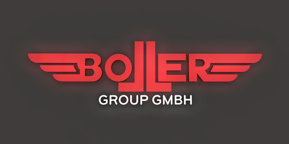 3D-LED-Schild "Boller"