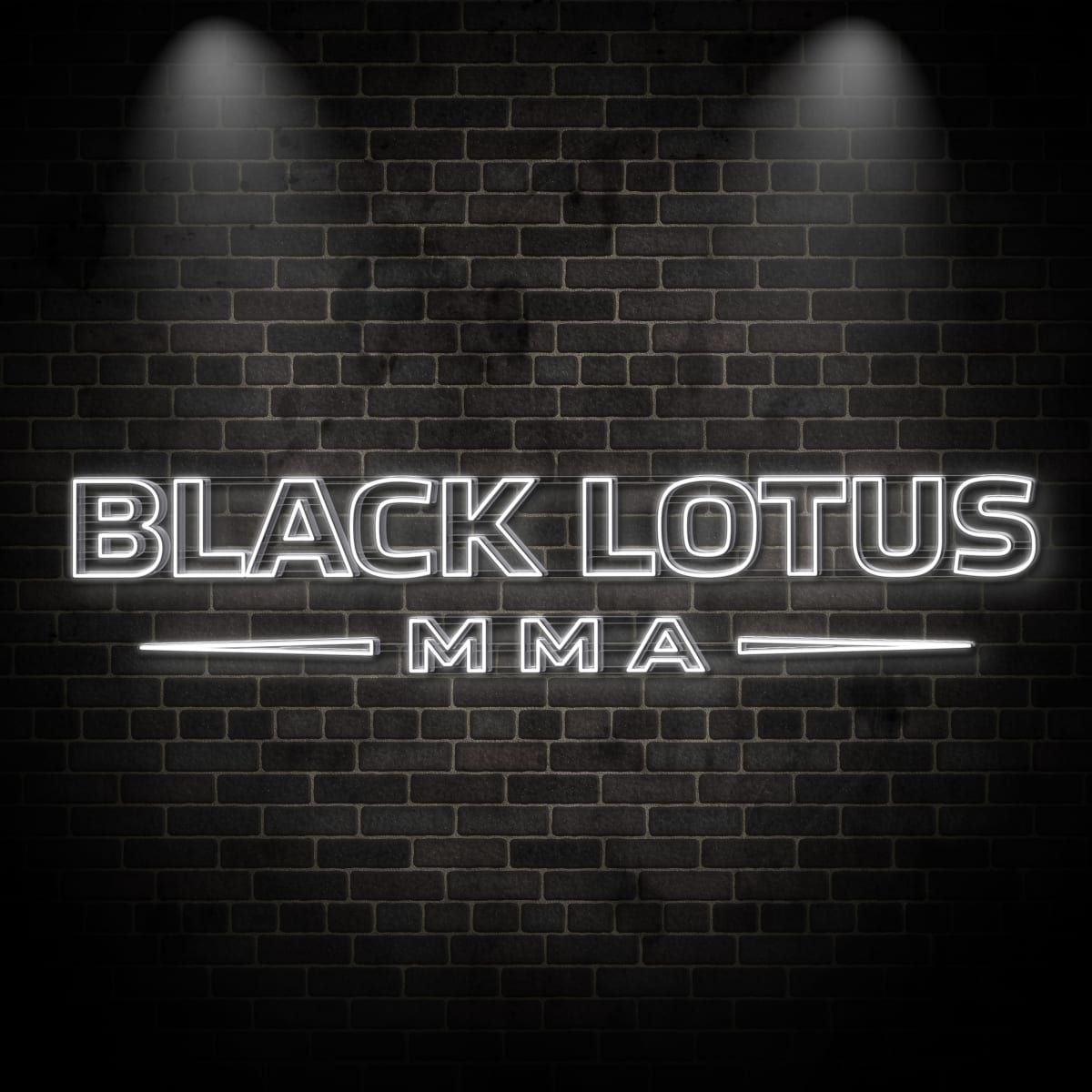 Neon "BLACK LOTUS"