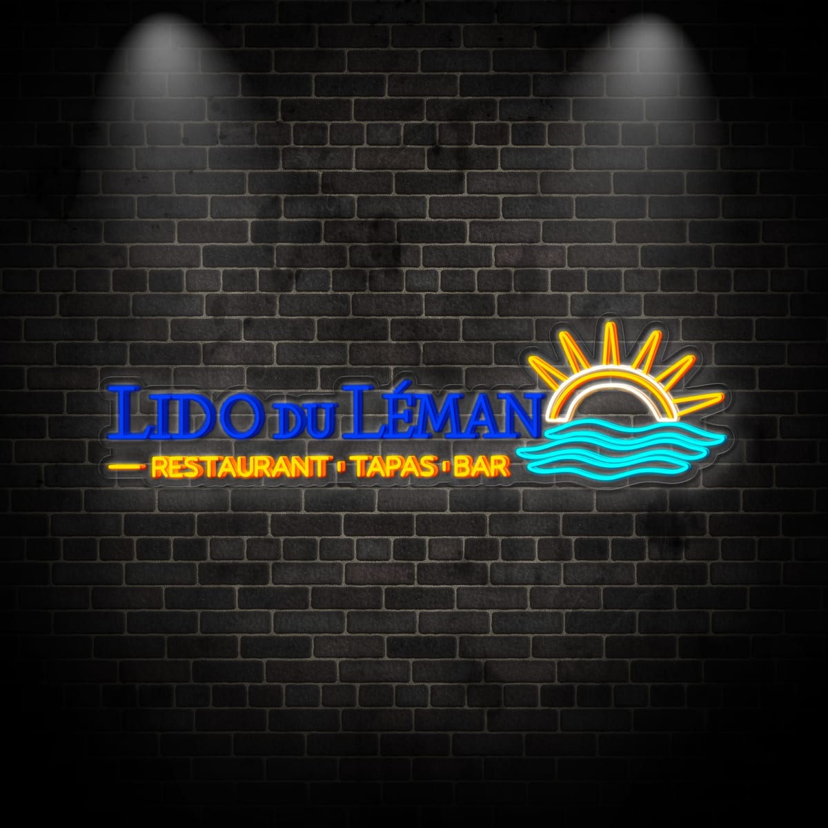 Neon "LIDO DU LEMAN"