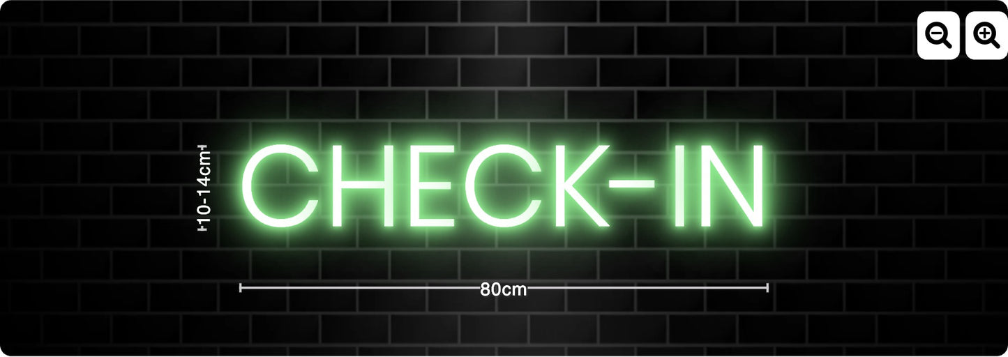 Neon CHECK-IN