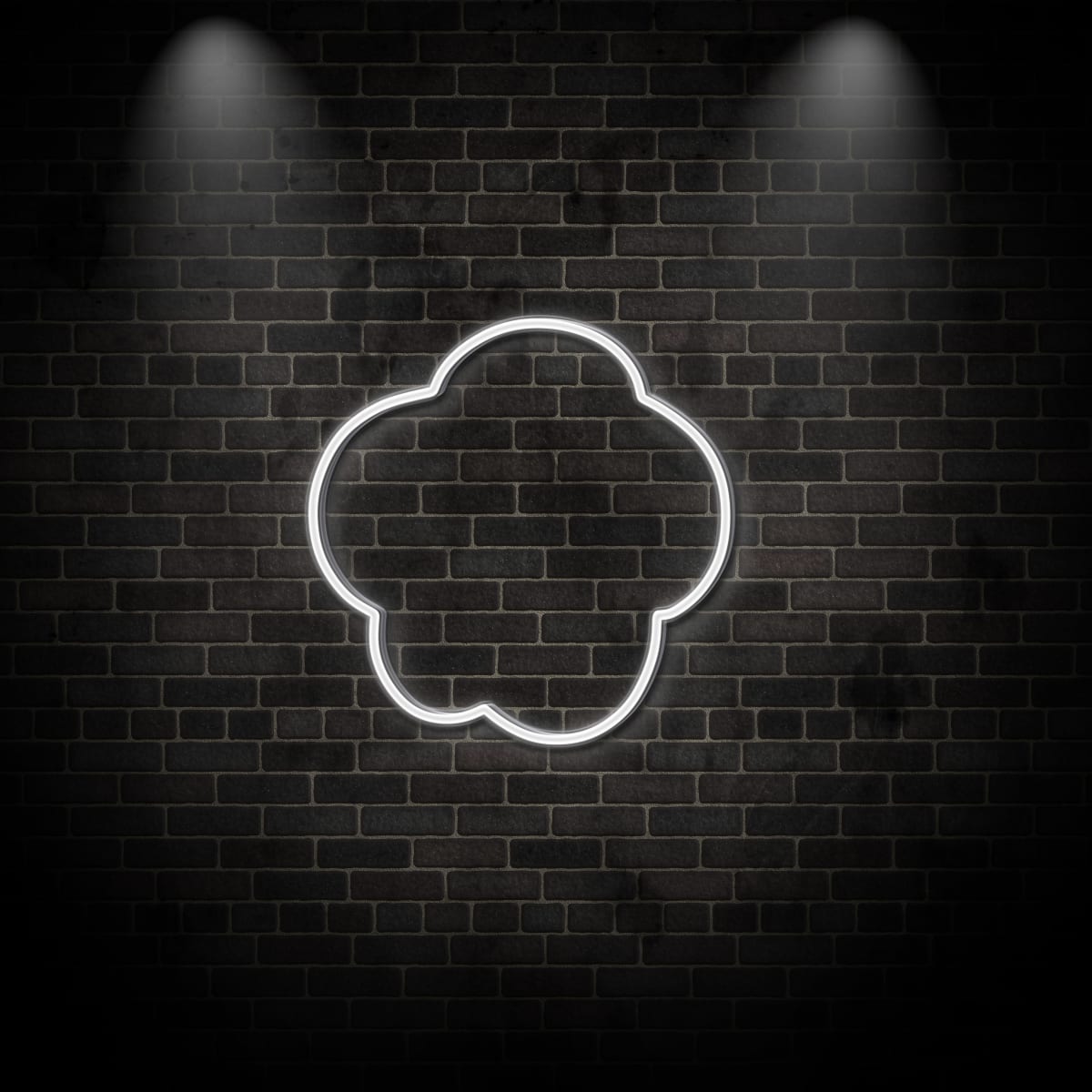 Neon "cloud"