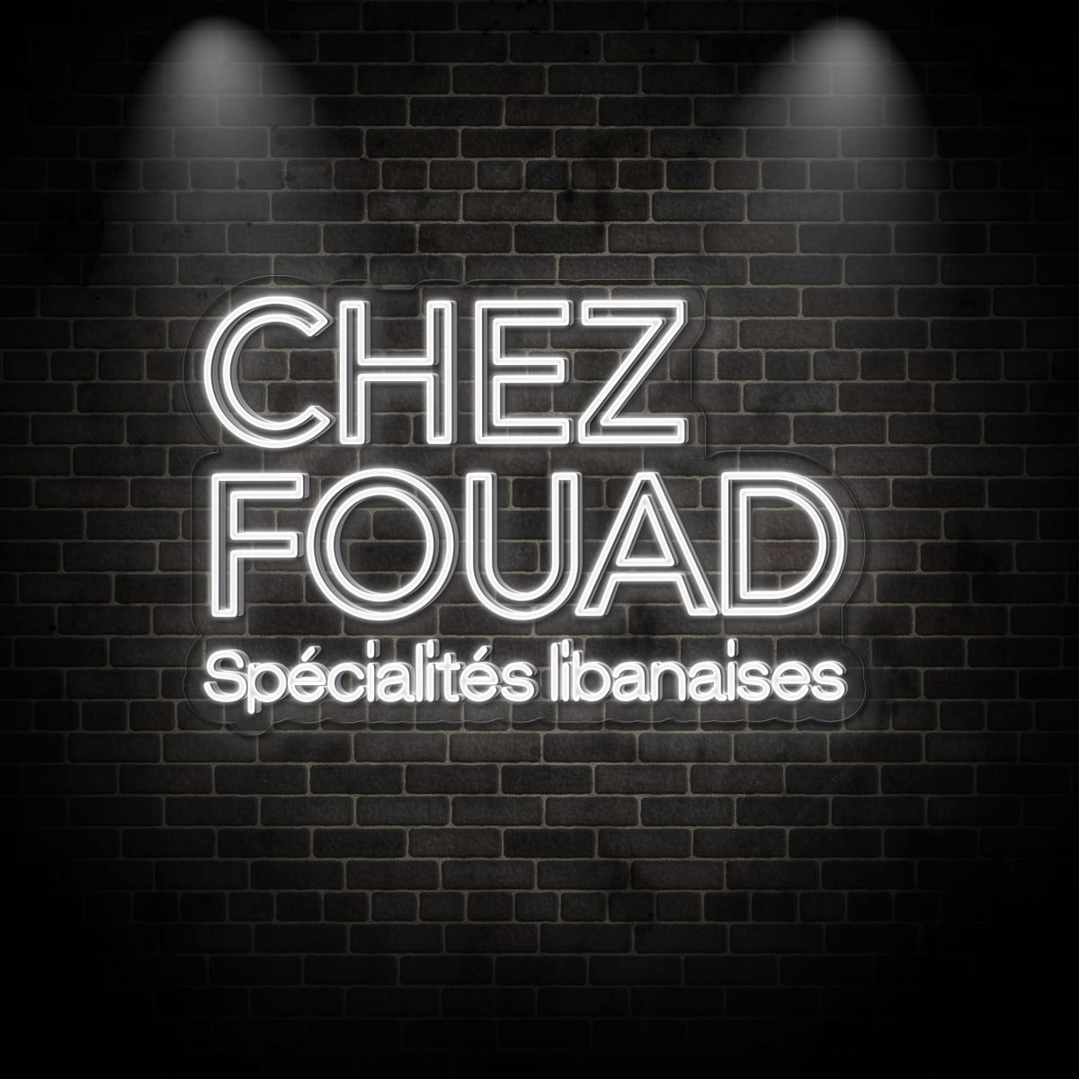 Neon "Chez fouad 1"