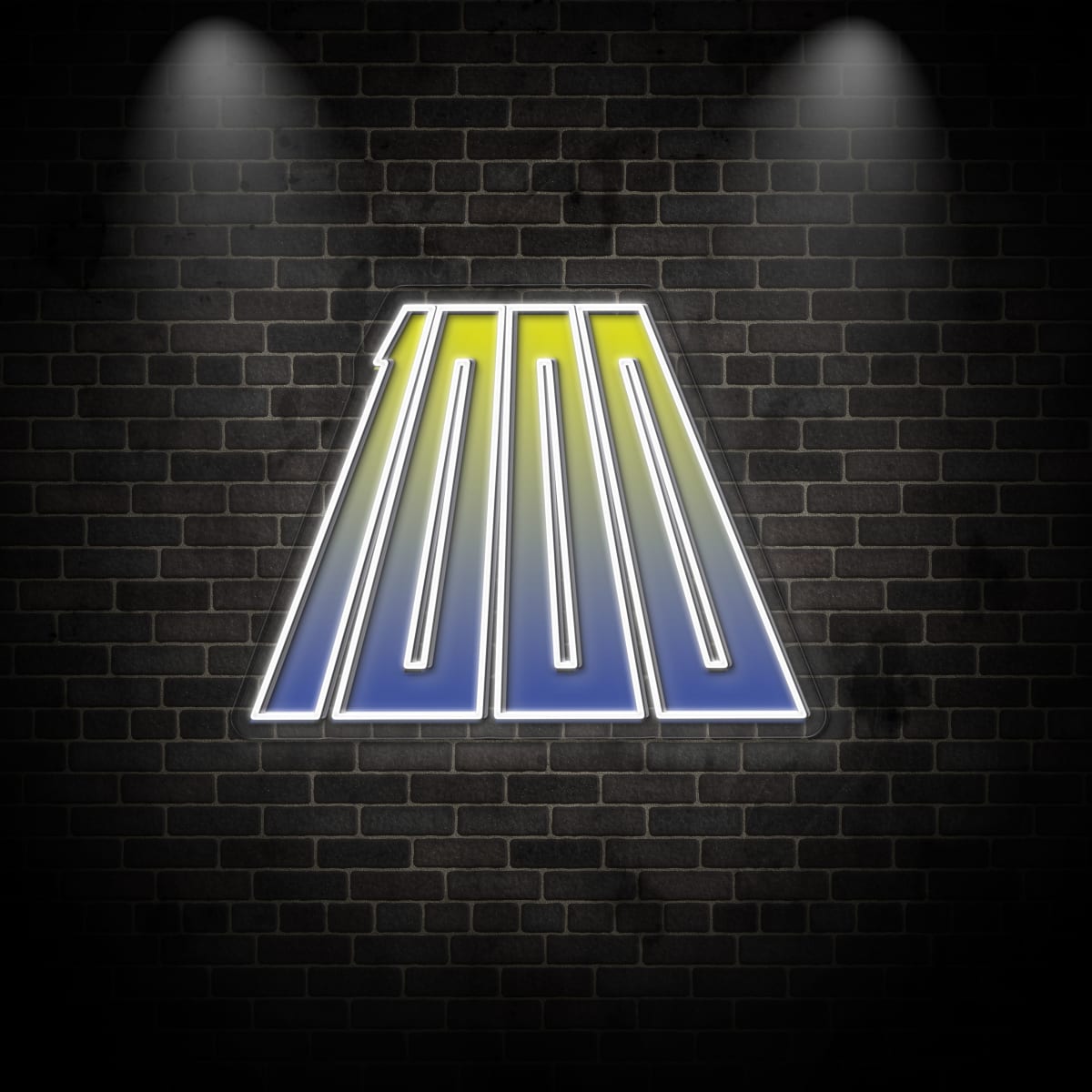 Neon "1000 1"