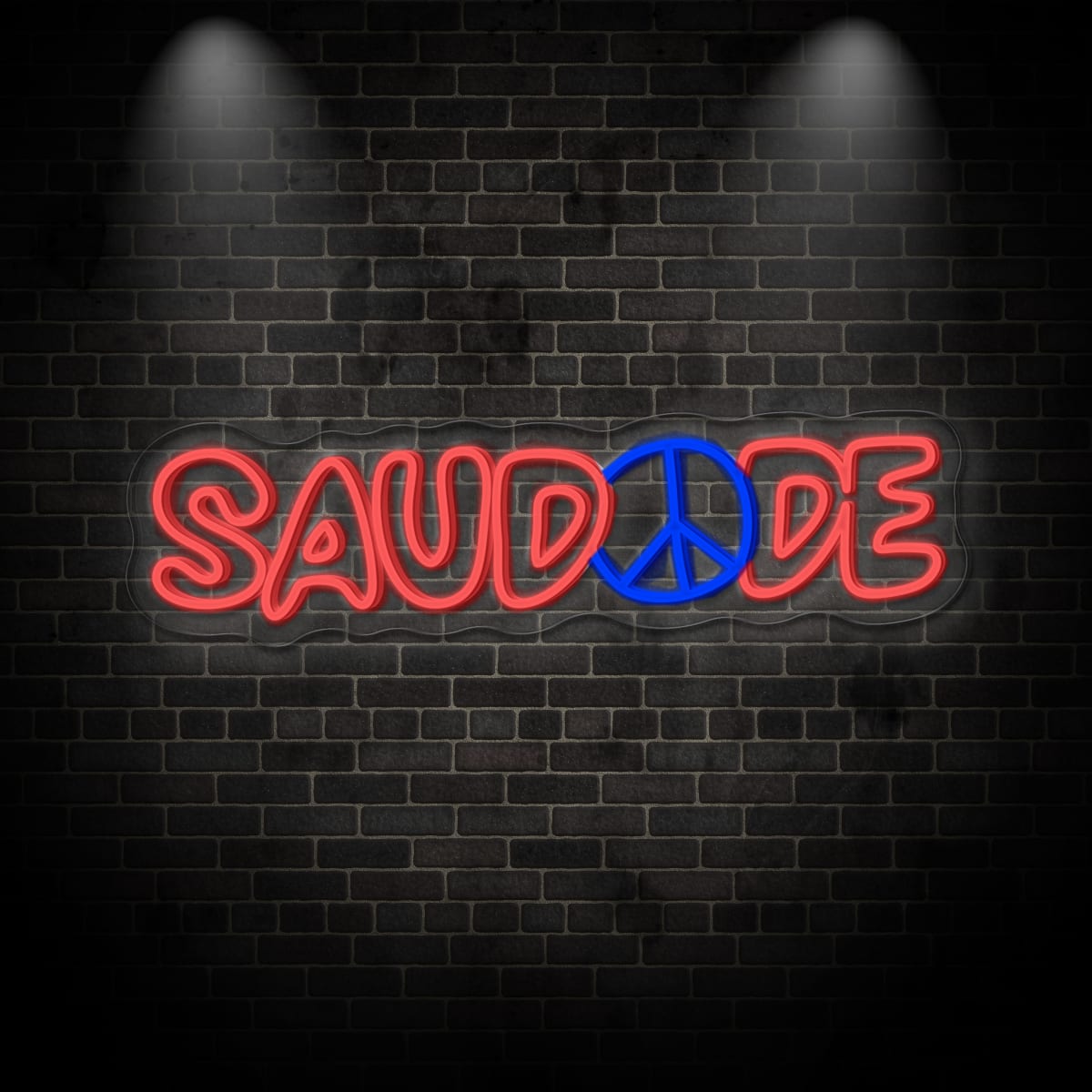 Neon "SAUDODE"