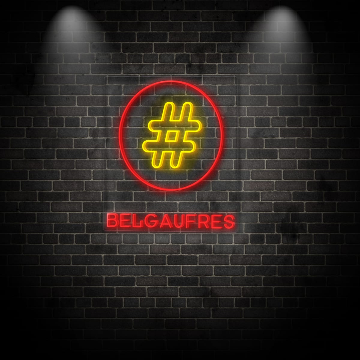 Neon "BELGAUFRES"