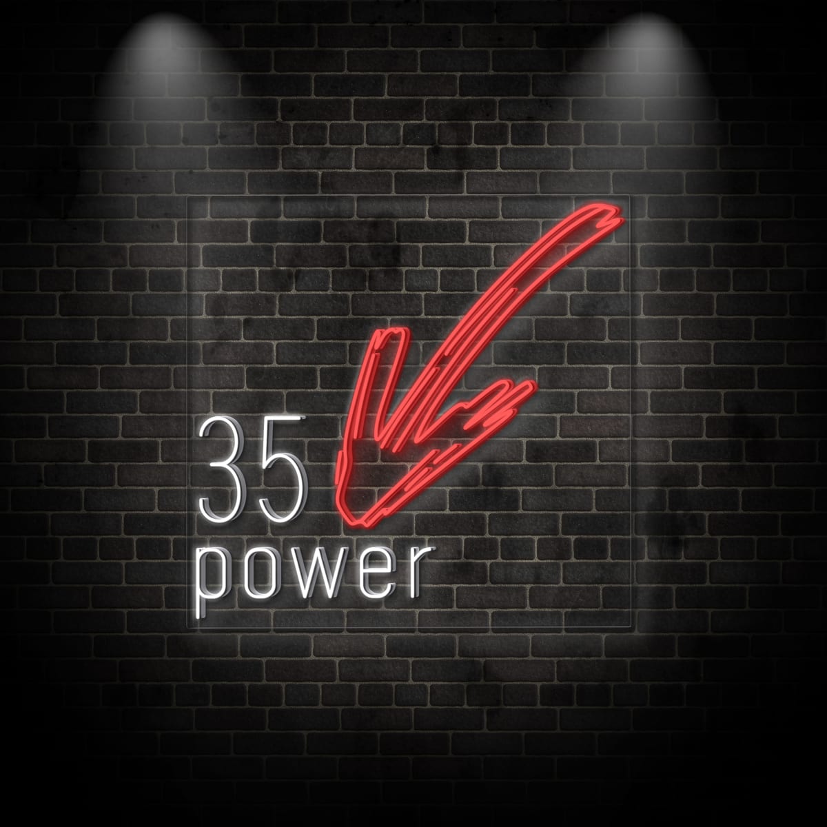 Neon "35 power 2"
