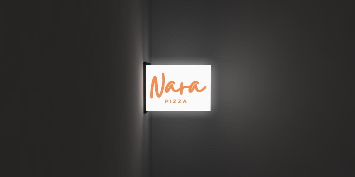 Enseigne Led 3D "Nara pizza"