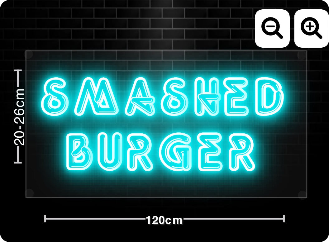 Neon SMASHED
BURGER