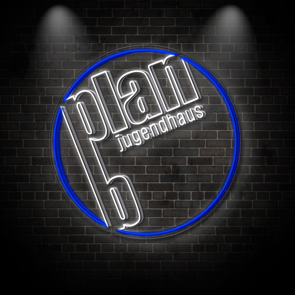 Neon "plan jugendhaus"