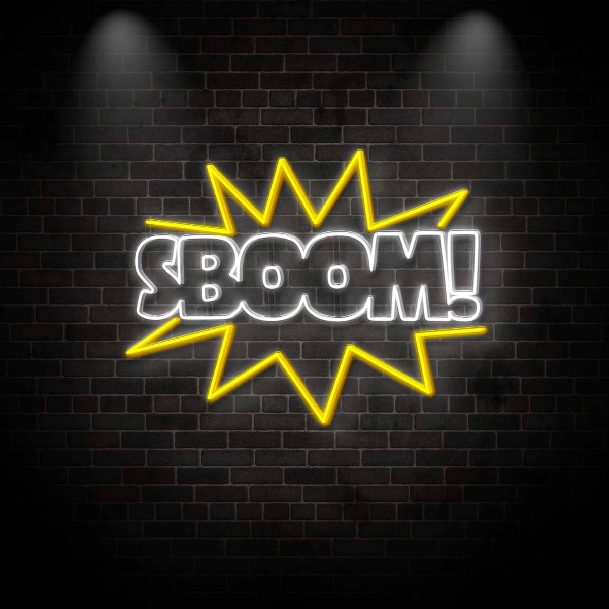 Neon "SBOOM! 1"