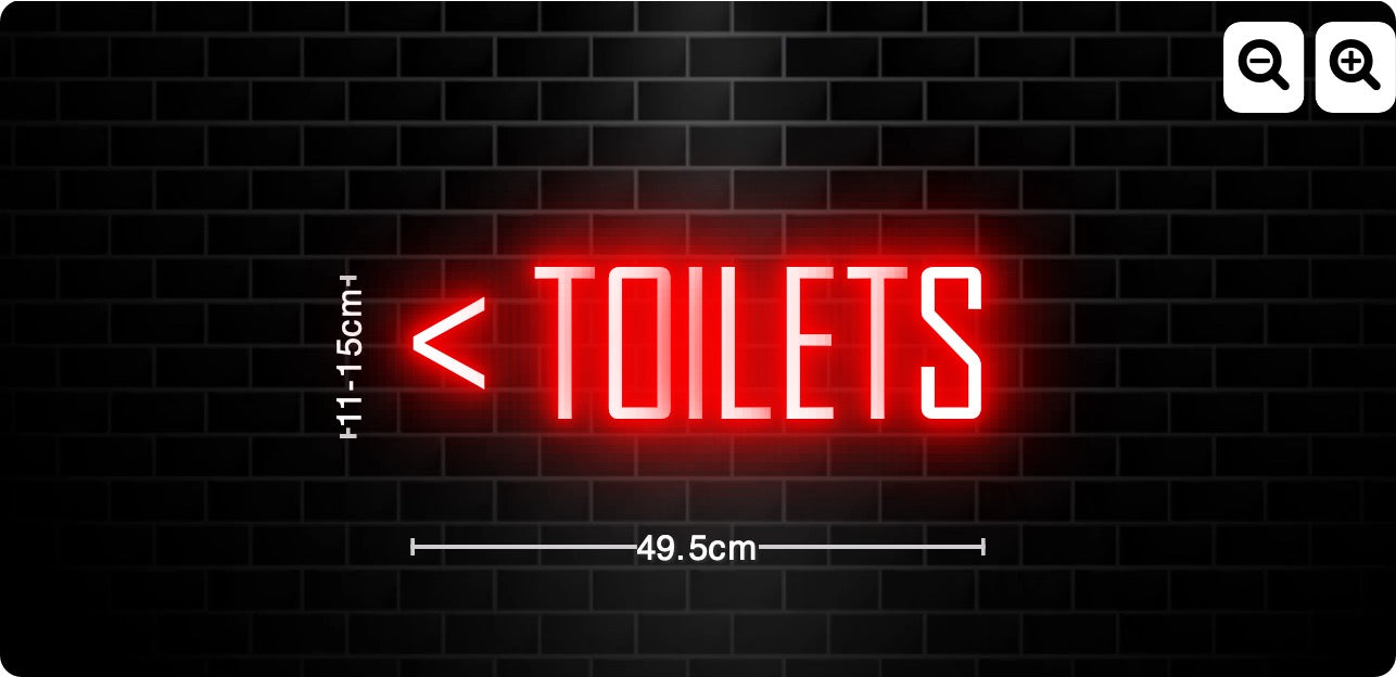 Neon < TOILETS