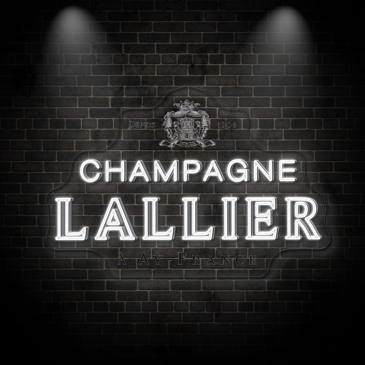 Neon "LALLIER"