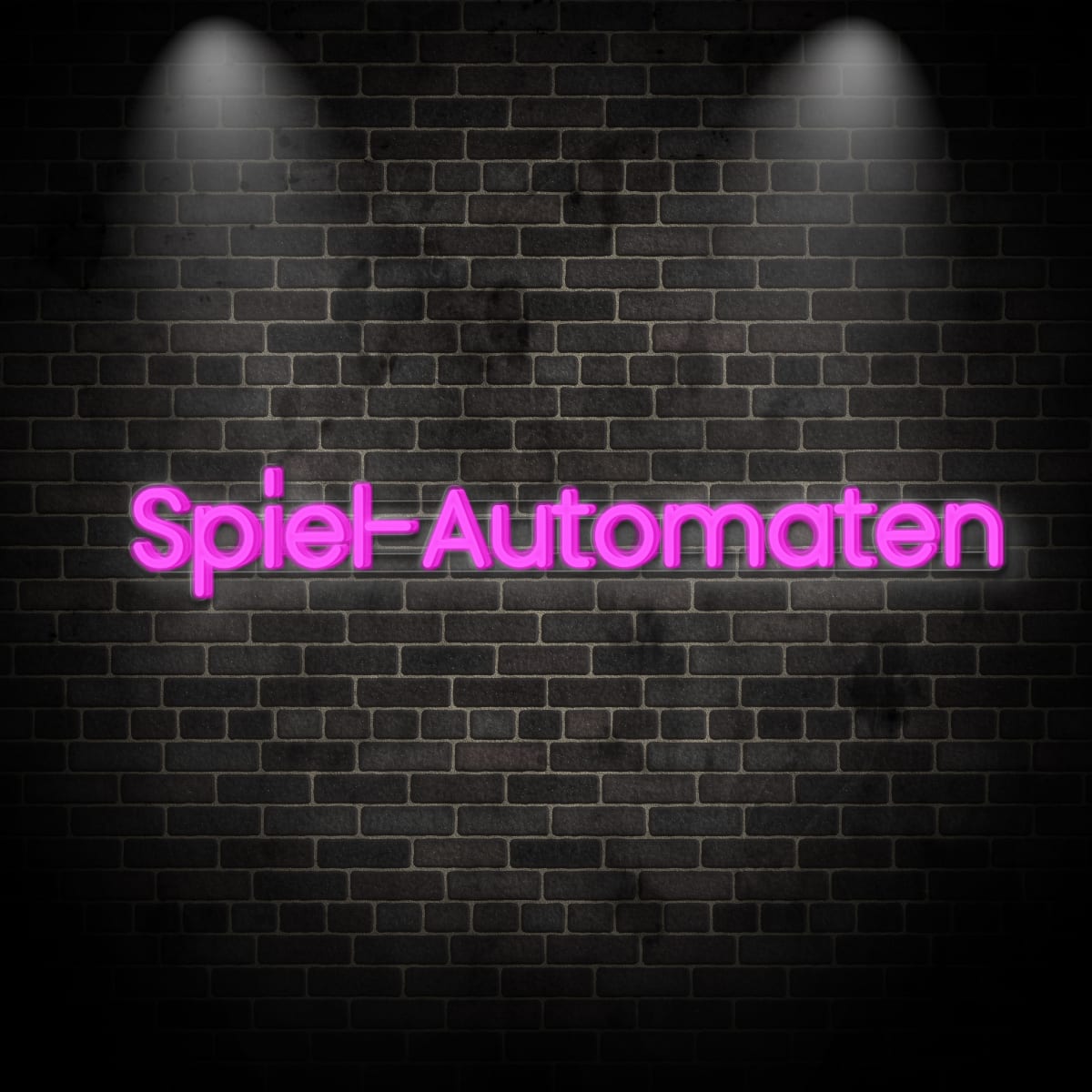 Neon "Spiel-Automaten"