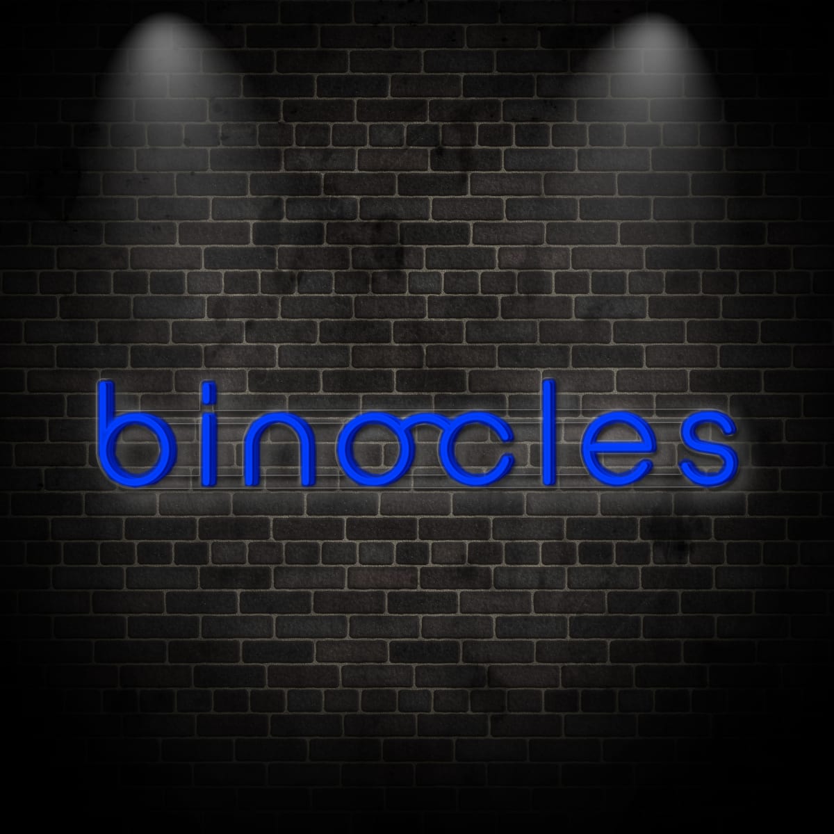 Neon "“binoculars” 1"