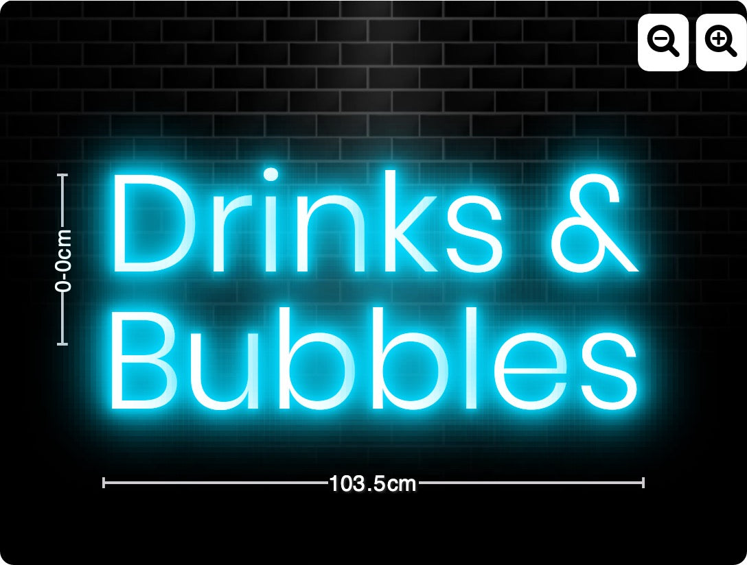 Neon Drinks &
Bubbles