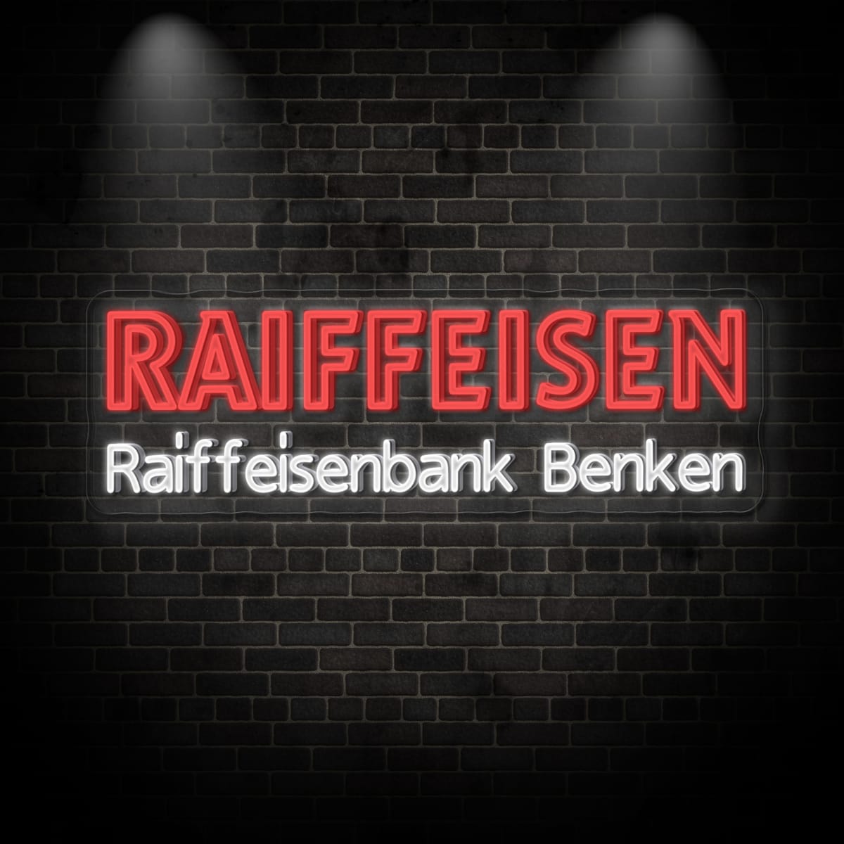 Neon "RAIFFEISEN"