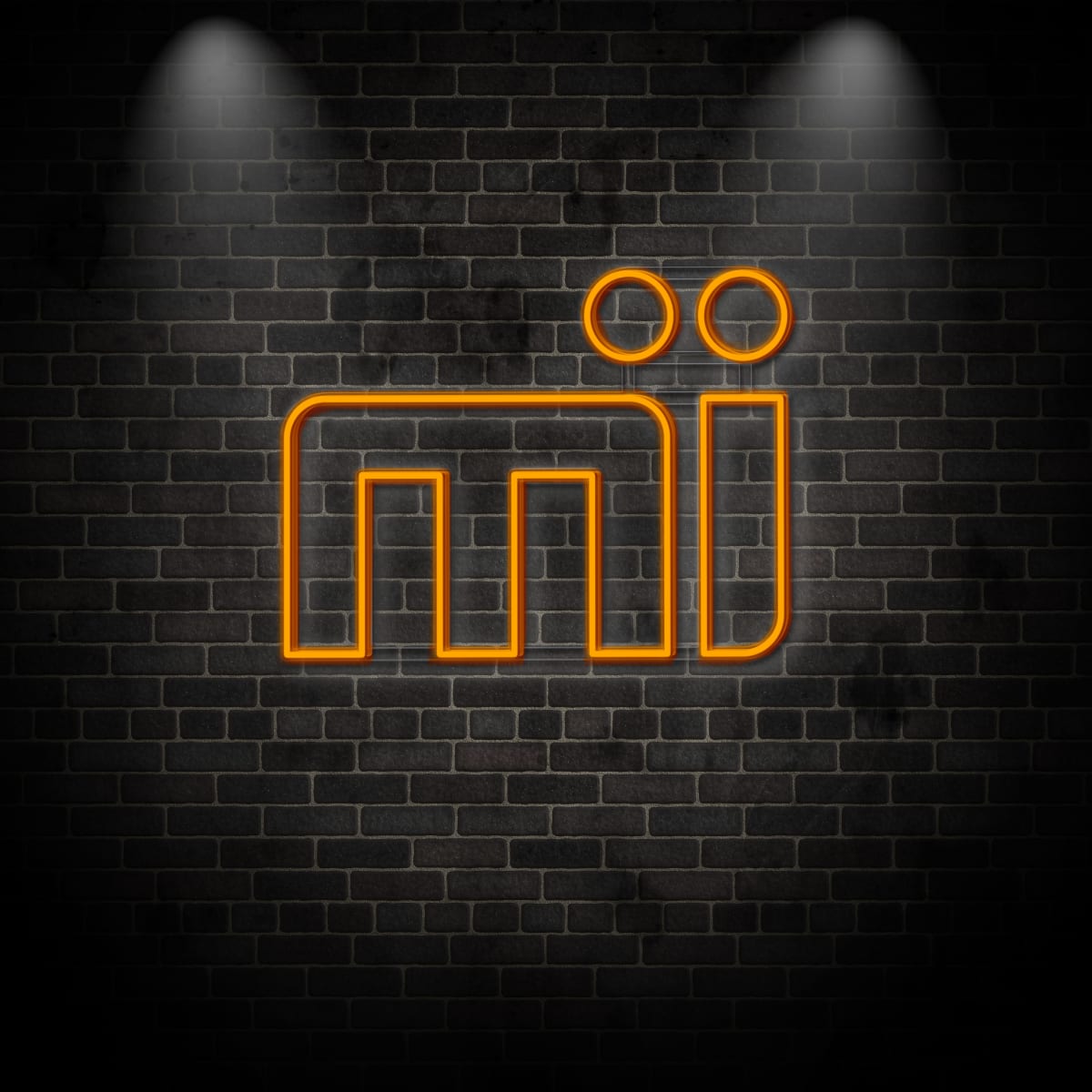 Neon "mi"