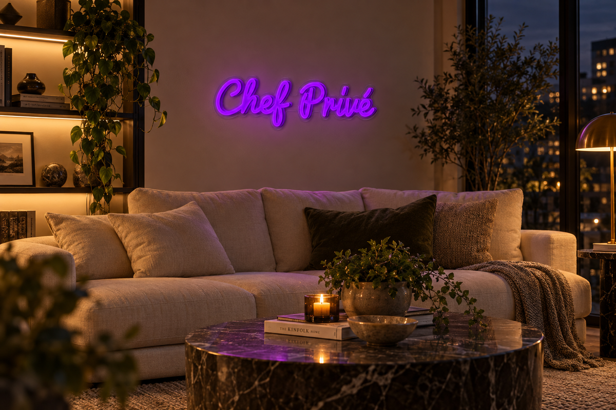 Neon "Chef Privé"