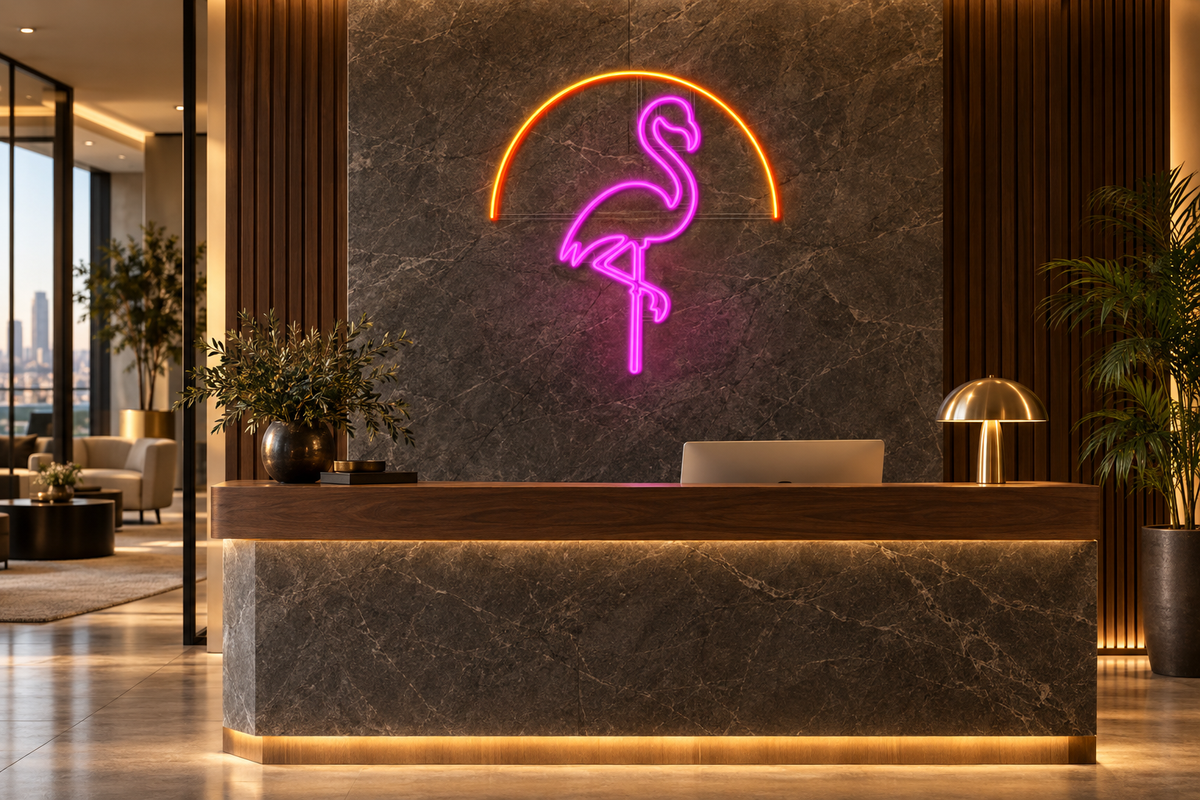 Neon showcase — Office