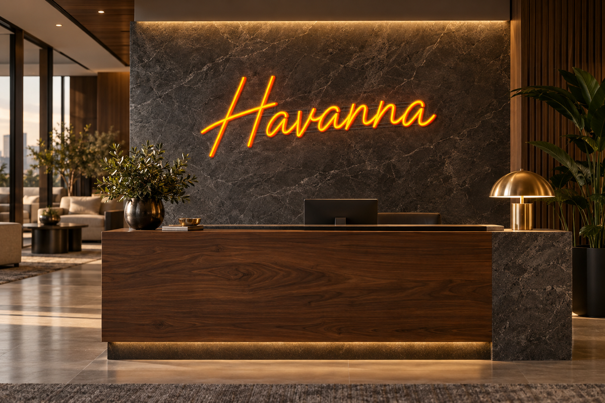 Neon showcase — Office