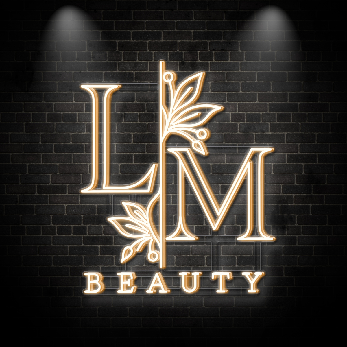 Neon "LM BEAUTY"