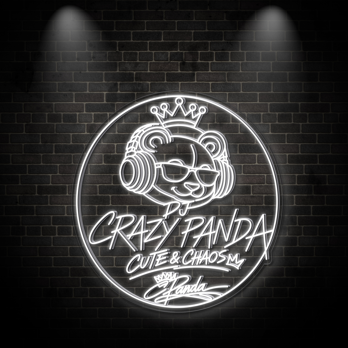Neon "CRAZY PANDA"