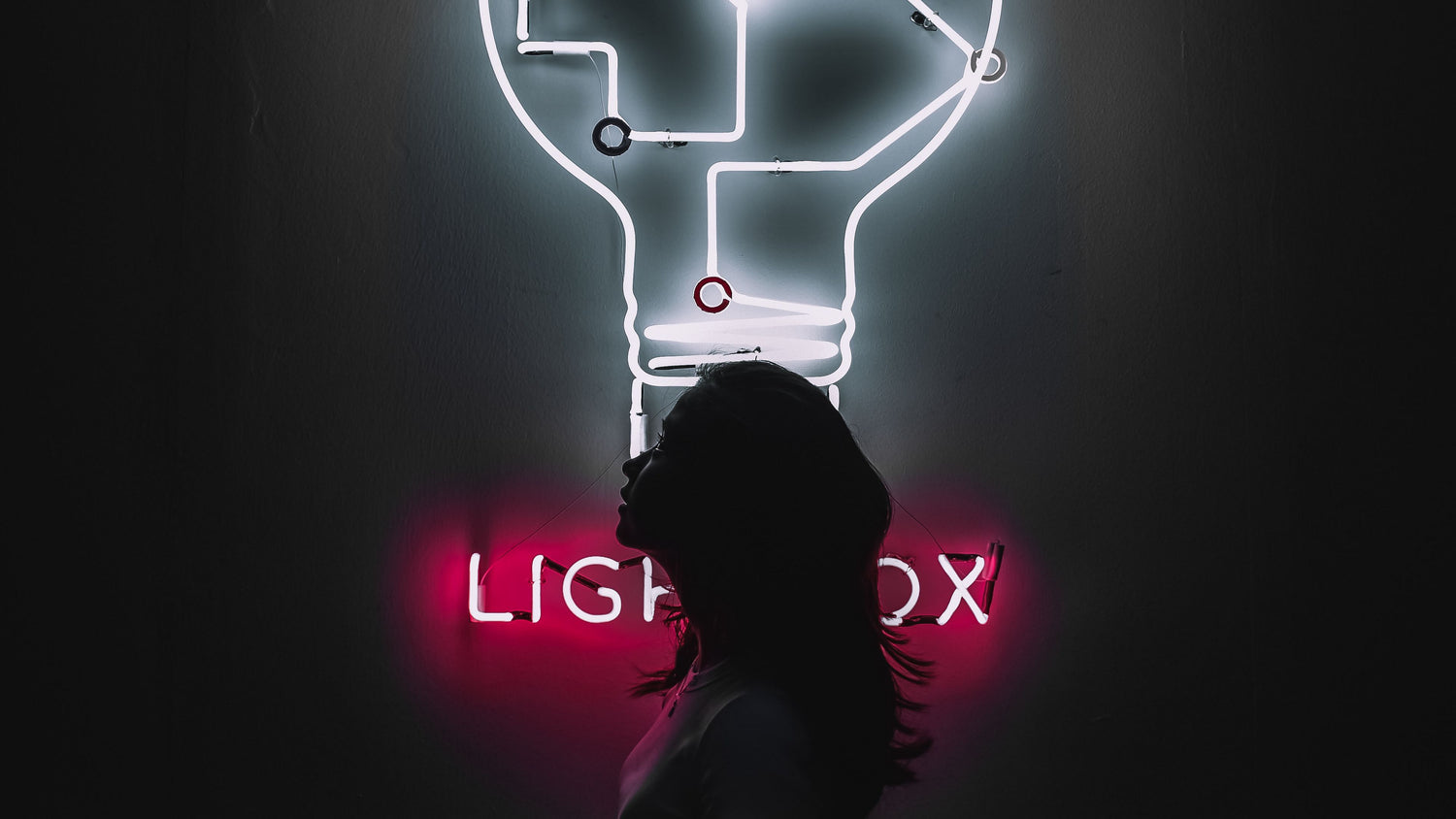 women using artificial inteligence to create a neon