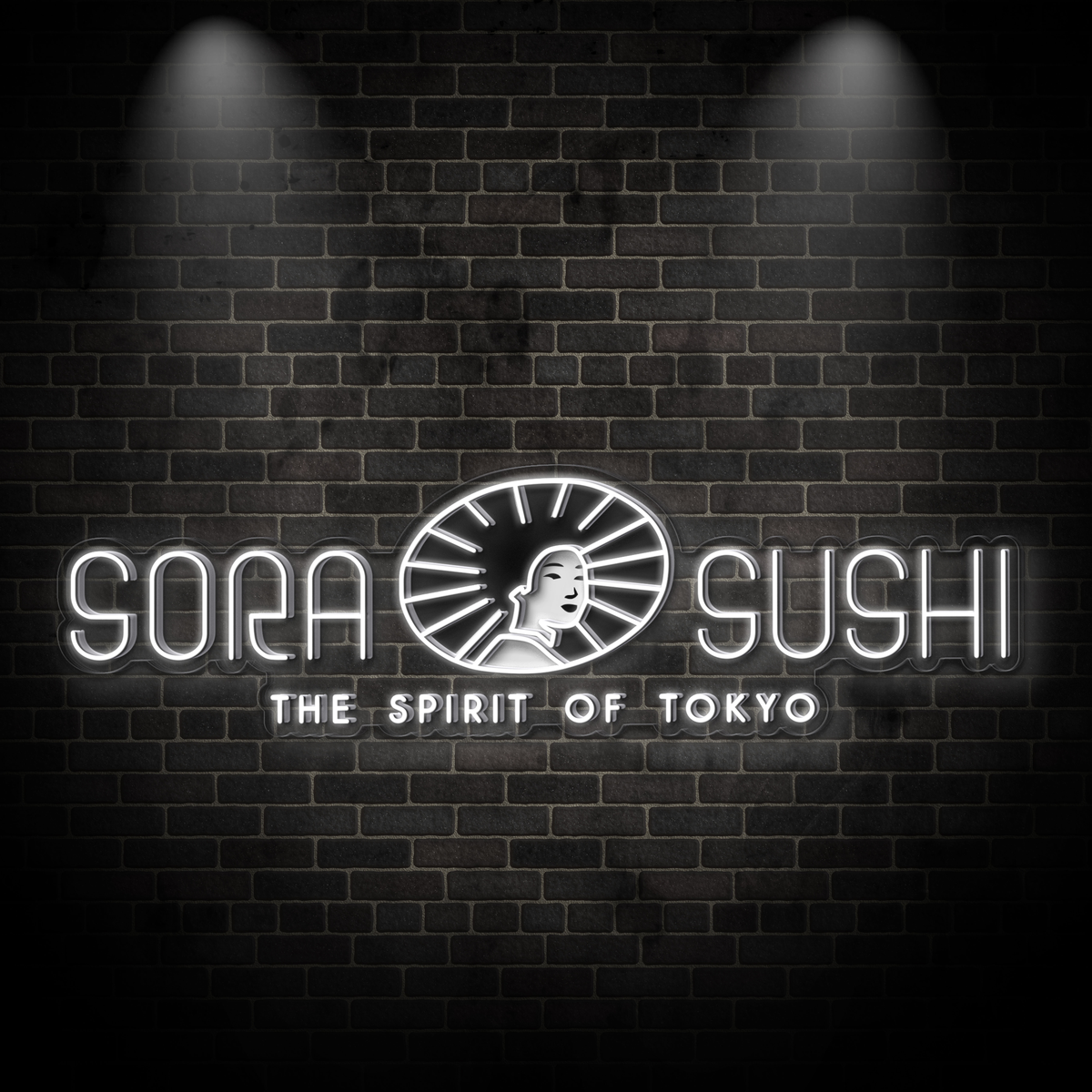 Neon "SORA SUSHI"
