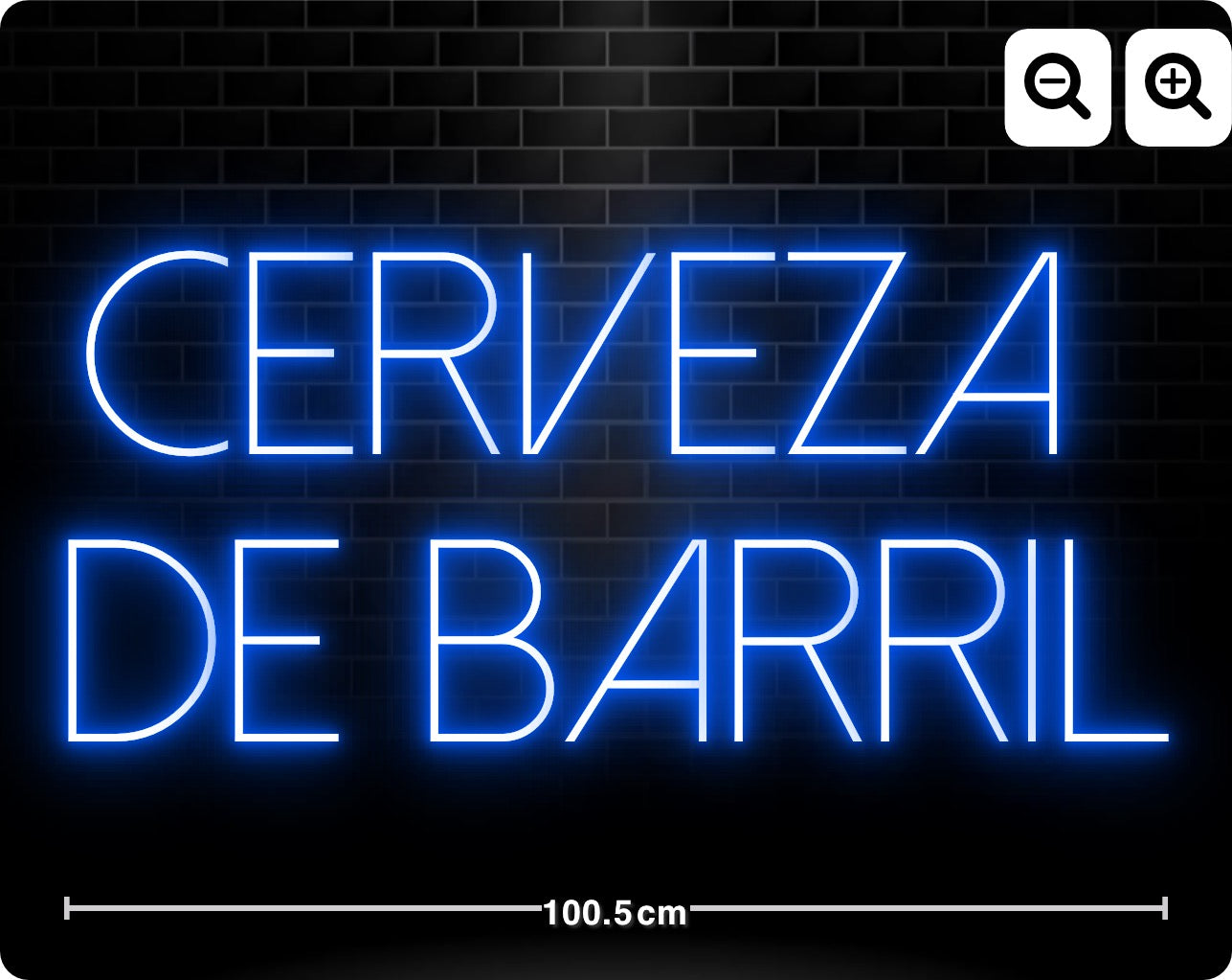Neon CERVEZA 
DE BARRIL