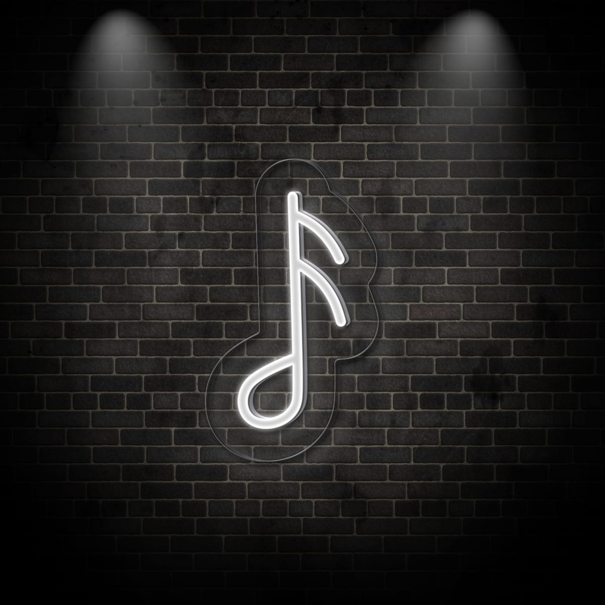 Neon "musical symbol 2 5"