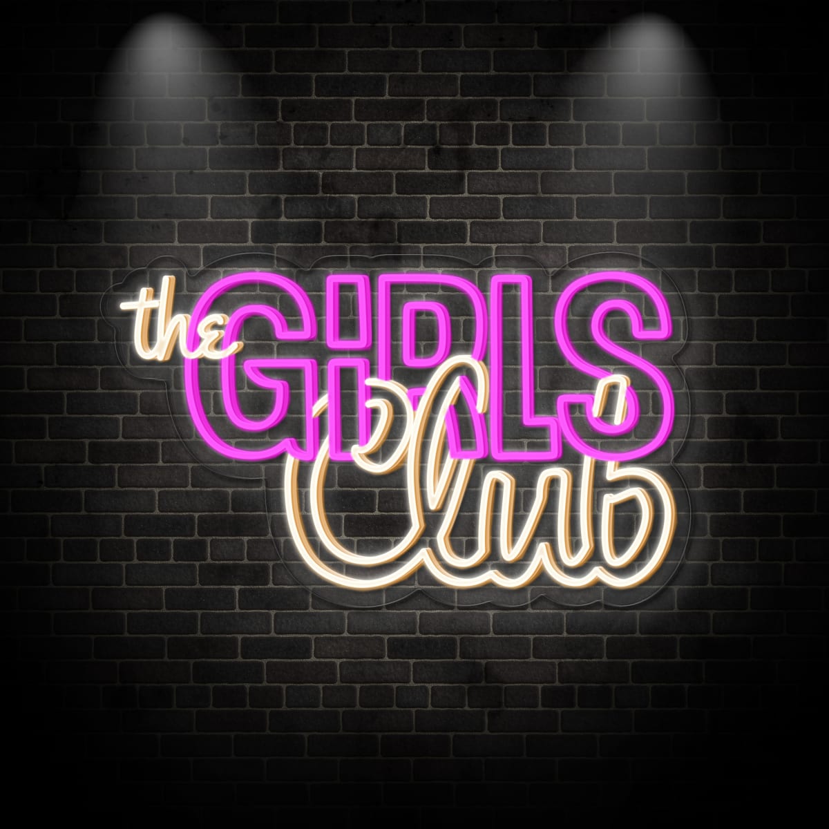 Neon "the GIRLS club"