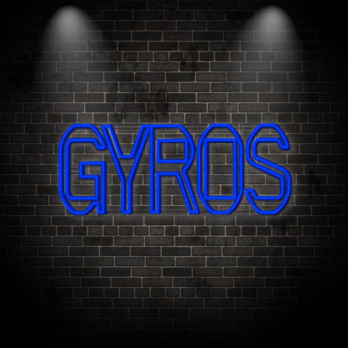 Neon "GYROS 1"