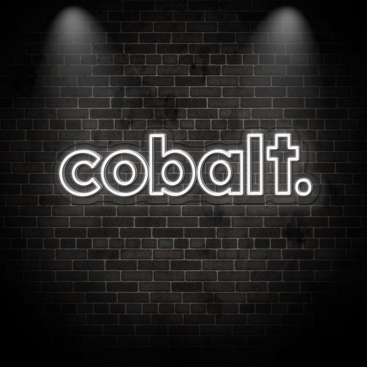 Neon "cobalt."