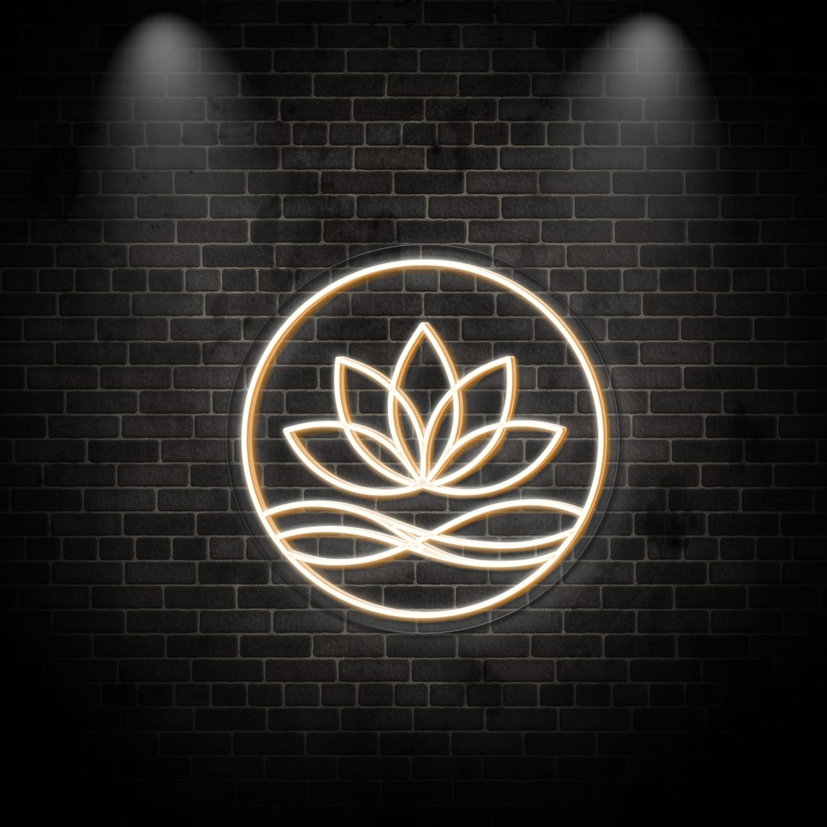 Neon ""lotus""