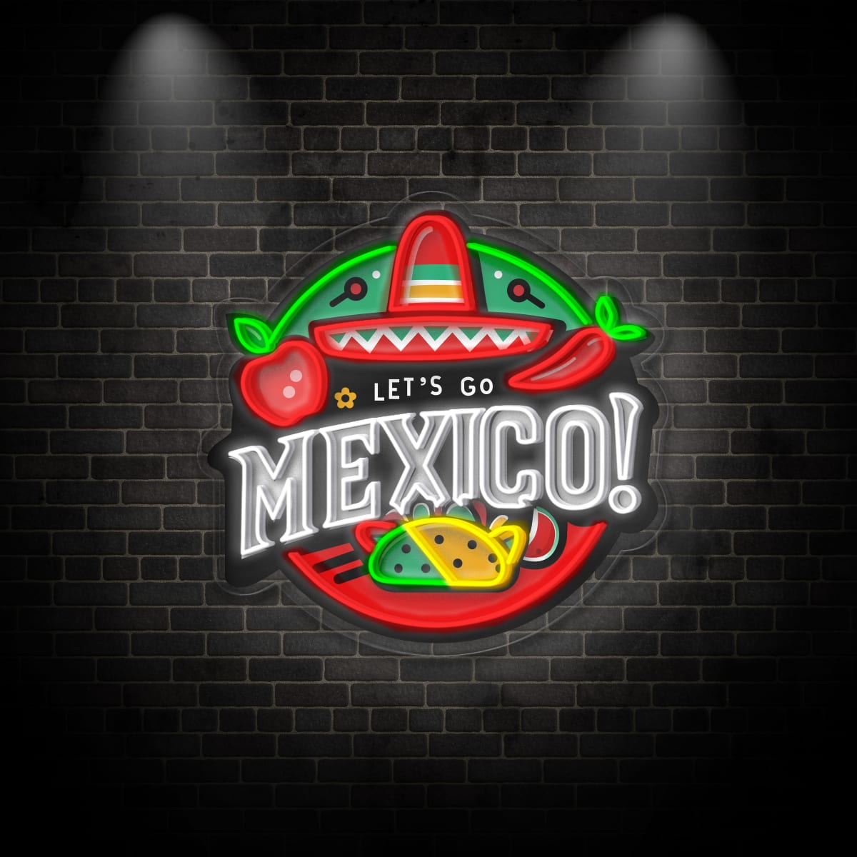 Neon "MEXICO!"