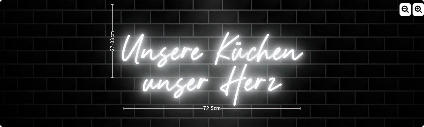 Neon Unsere Küchen
unser Herz
