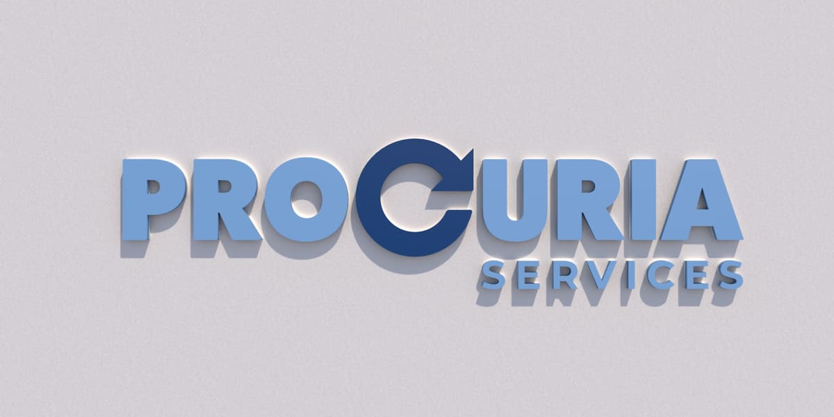 Enseigne Led 3D "PROCURIA"