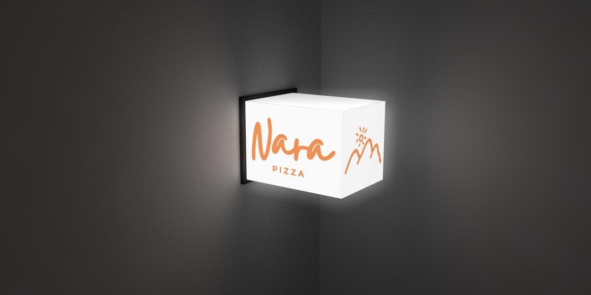 Enseigne Led 3D "Nara pizza"