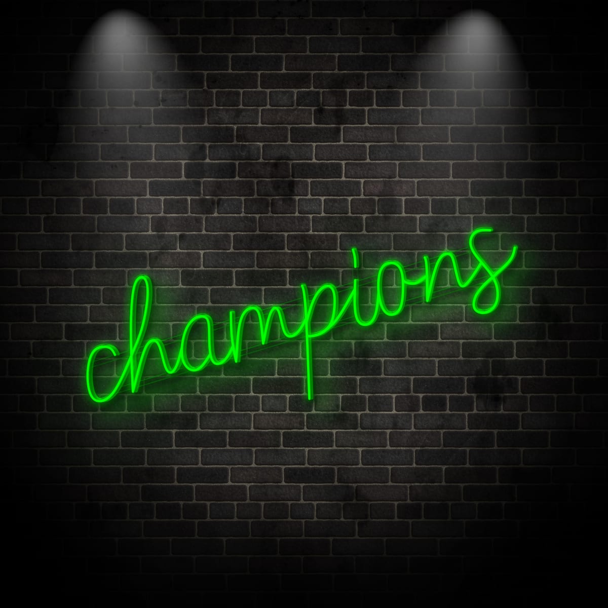 Neon "champions 1"
