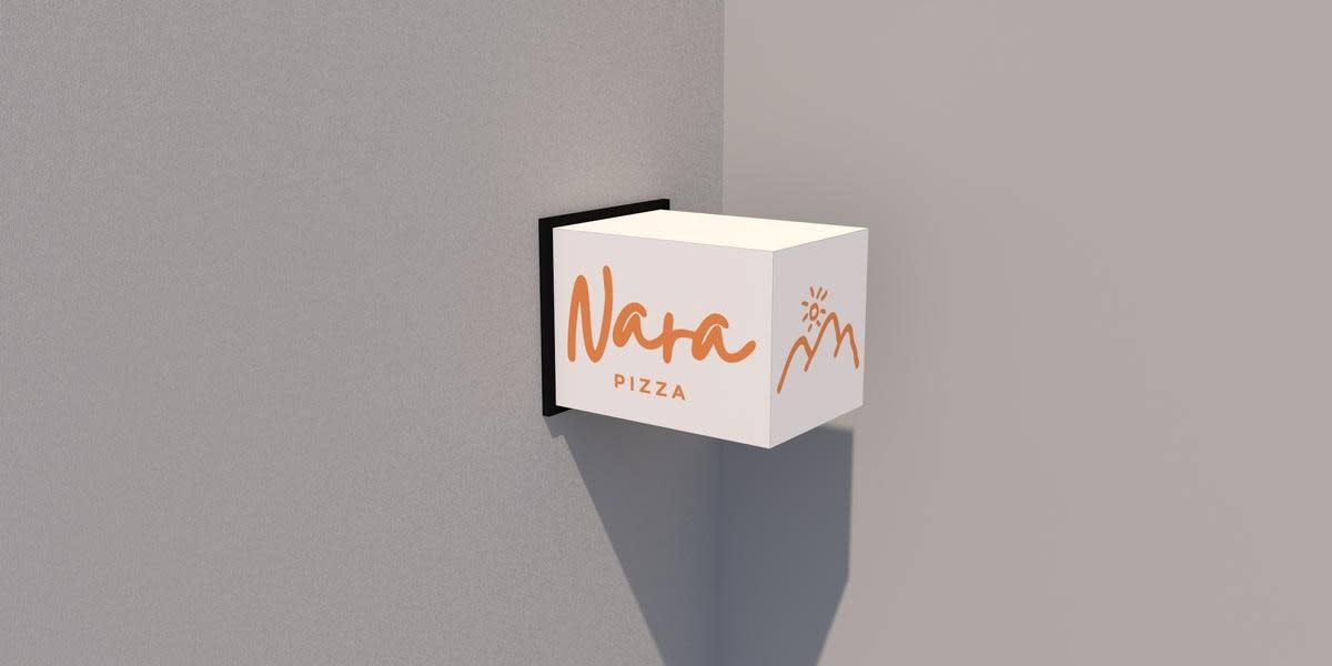 Enseigne Led 3D "Nara pizza"