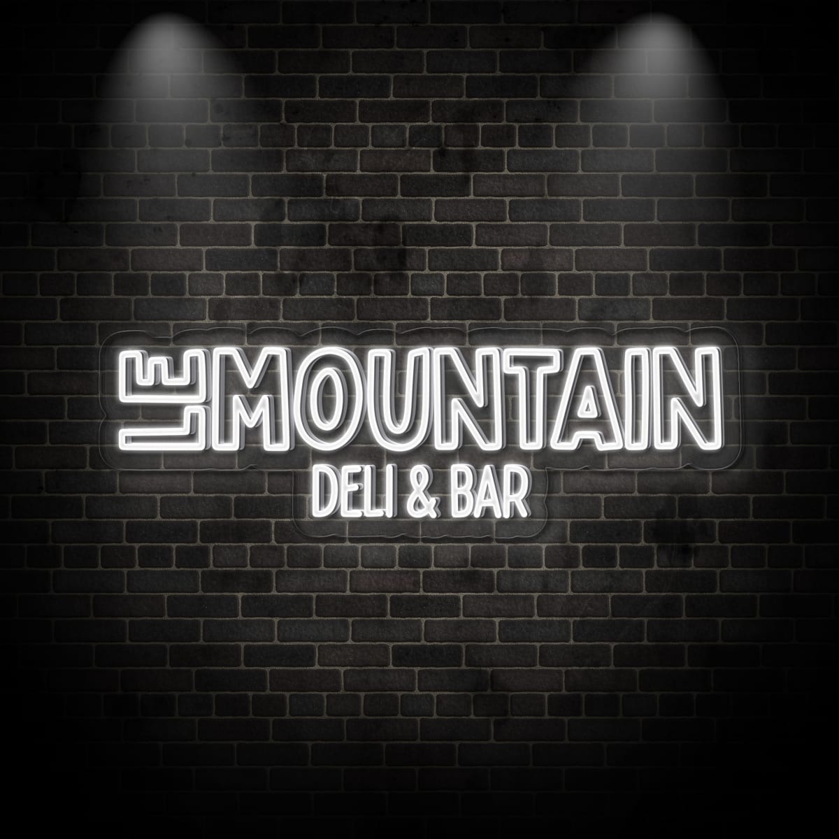 Neon "MOUNTAIN"