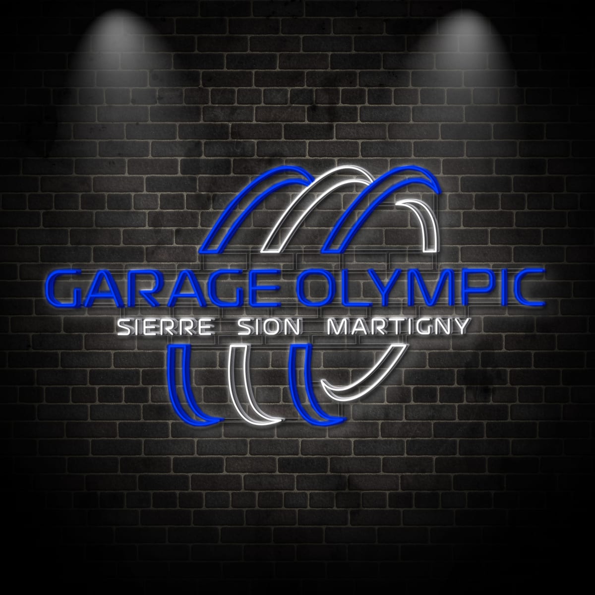 Neon "GARAGE OLYMPIC"