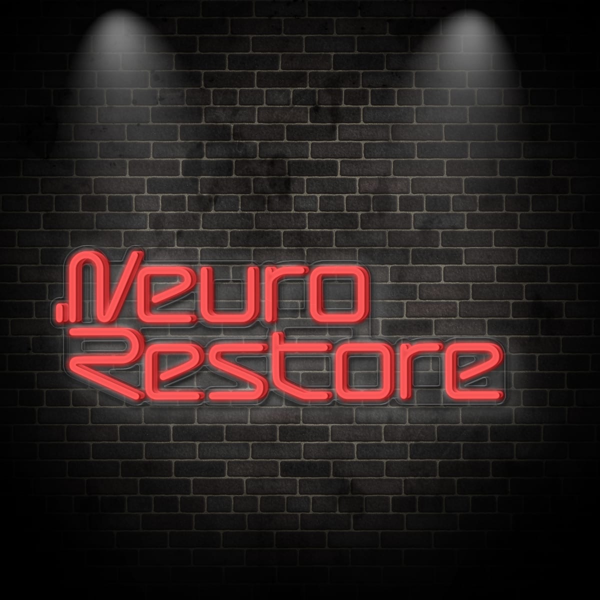 Neon ""red logo" 1"