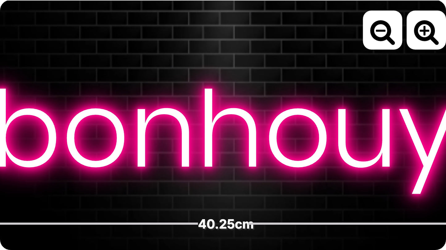 Neon bonhouy